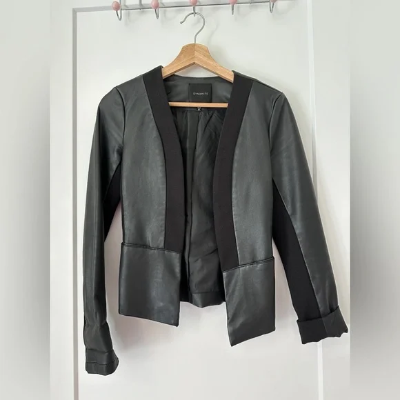Dynamite leather Jacket - Picture 2 of 7